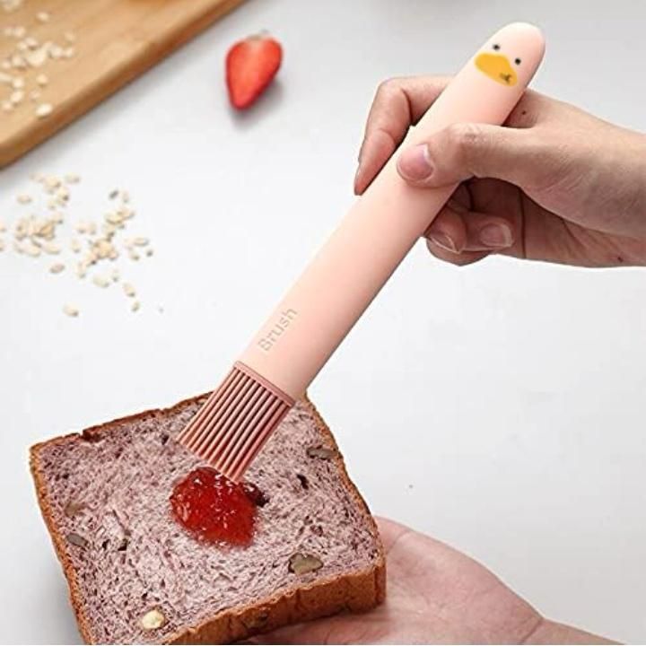 Silicone Pastry Brush Silicone Basting Brush Kitchen Coating Brush (Pack of 2)