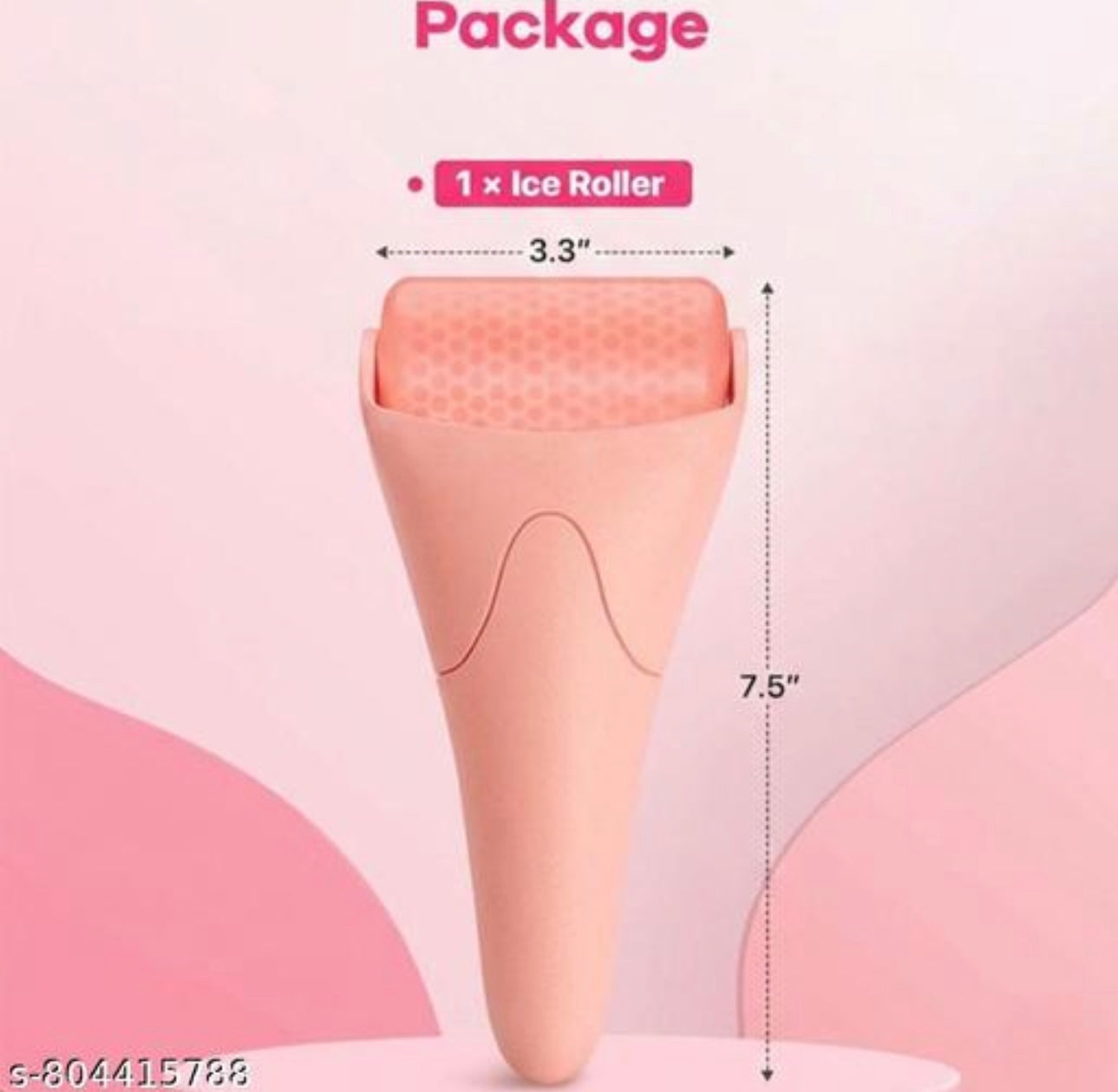 Manual Facial Cleansing Brush Ice Face Roller (Pack of 2)